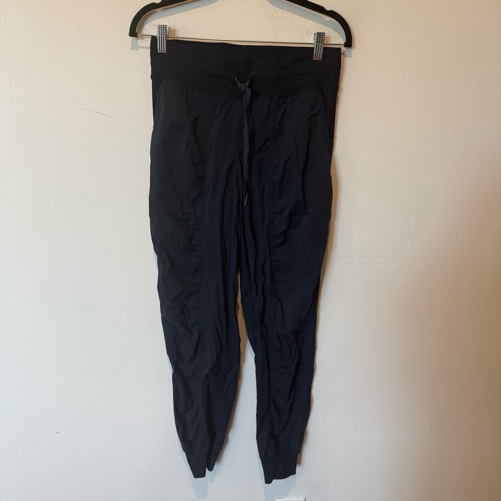 Lululemon Dance Studio Mid Rise Blue Jogger Womens Size 6 Casual Athleisure